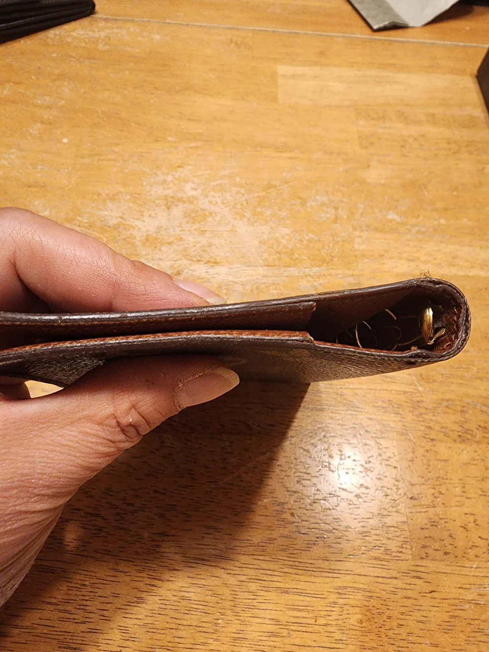 Louis Vuitton Monogram Organizer in Brown and Gold-tone PM SIZE